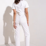 White Louise jumpsuit