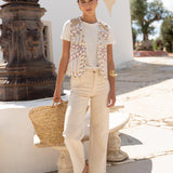 Rosy Pants - Beige