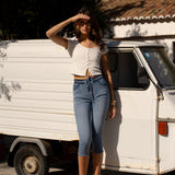 Pantalón capri Milie - Jean