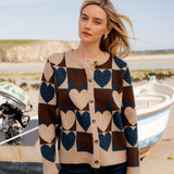 Gilet Coeurs Maia