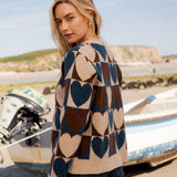 Gilet Coeurs Maia