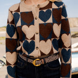 Gilet Coeurs Maia