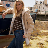 Manteau réversible Livio
