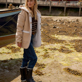 Manteau réversible Livio