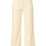 Pantalon Wide Flare Pop Jaune Citron