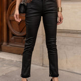 Pantalon Enduit Flavia