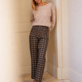 Pantalon Wide Wiline Chocolat