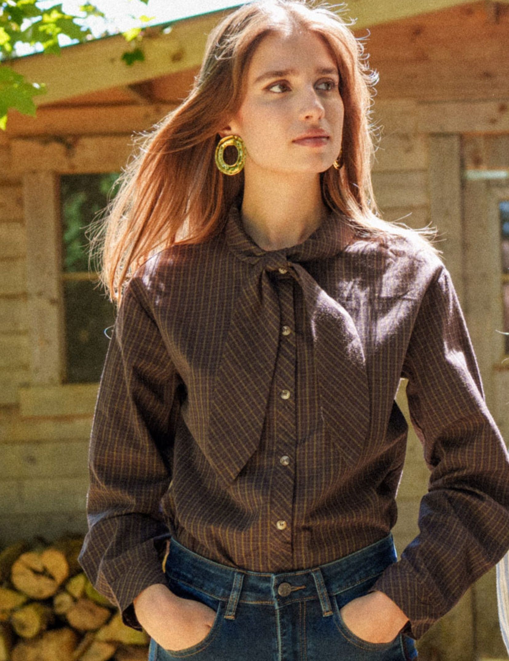 Chemise Chiara Chocolat