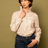 Chemise velours Victorine