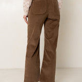 Pantalon en velour Brune - Taupe