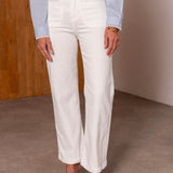 Jean Wide Leg Audette Écru