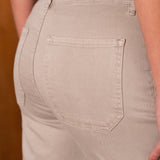 Jean Wide Leg Carla Beige