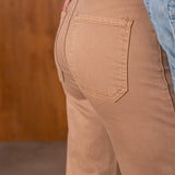 Jean Wide Leg Carla Camel
