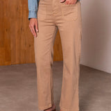 Jean Wide Leg Carla Camel