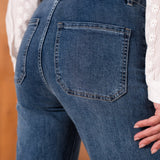 Jean Wide Leg Carla Bleu foncé