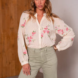 Jean Wide Leg Carla Tilleul