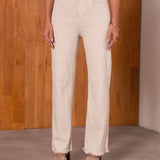 Jean Wide Leg Elaine Beige