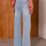 Jean Wide Leg Emy Denim clair