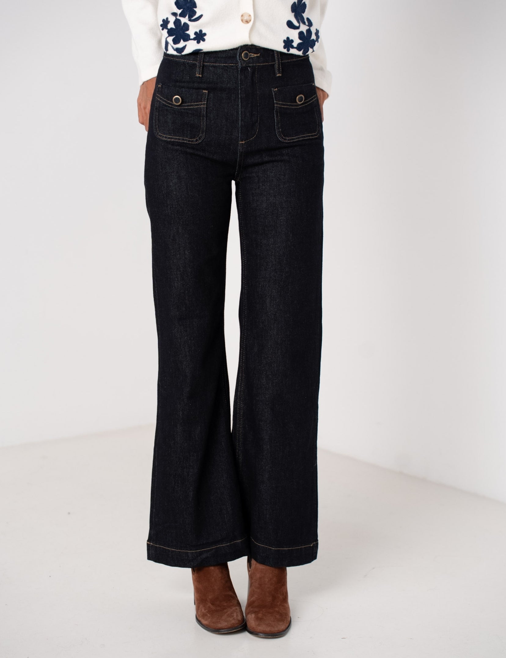 Jean Wide Leg Roxane