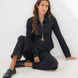 Jean Barrel Love Bleu Vintage