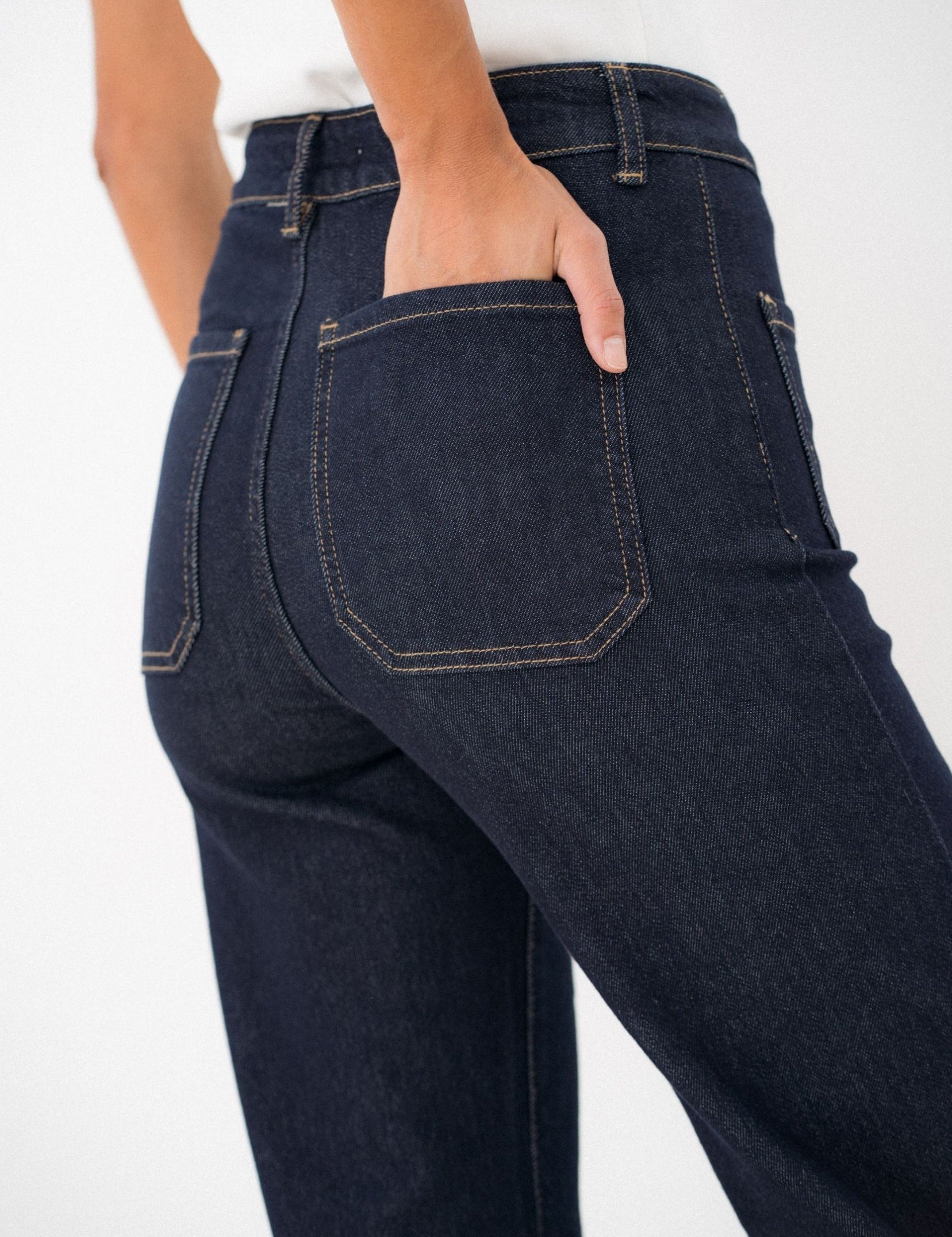 Jean Wide Bruna Brut