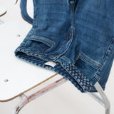 Jean Wide Flare Lorence Bleu Délavé