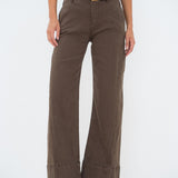 Jean Wide Gaia Chocolat
