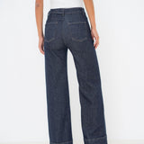 Jean Wide Louison Bleu Brut