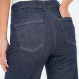 Jean Wide Louison Bleu Brut