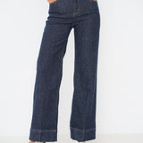 Jean Wide Louison Bleu Brut