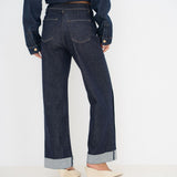 Jean Wide Love Bleu Brut