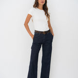 Jean Wide Lucie Brut