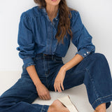 Jean Wide Sirine Délavé