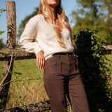 Jean Wide Vianney Chocolat