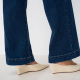 Jean Wide Ylona Bleu Délavé