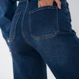 Jean Wide Ylona Bleu Délavé