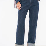 Jean Droit Haily Brut Foncé