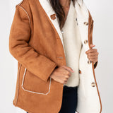 Manteau réversible Livio