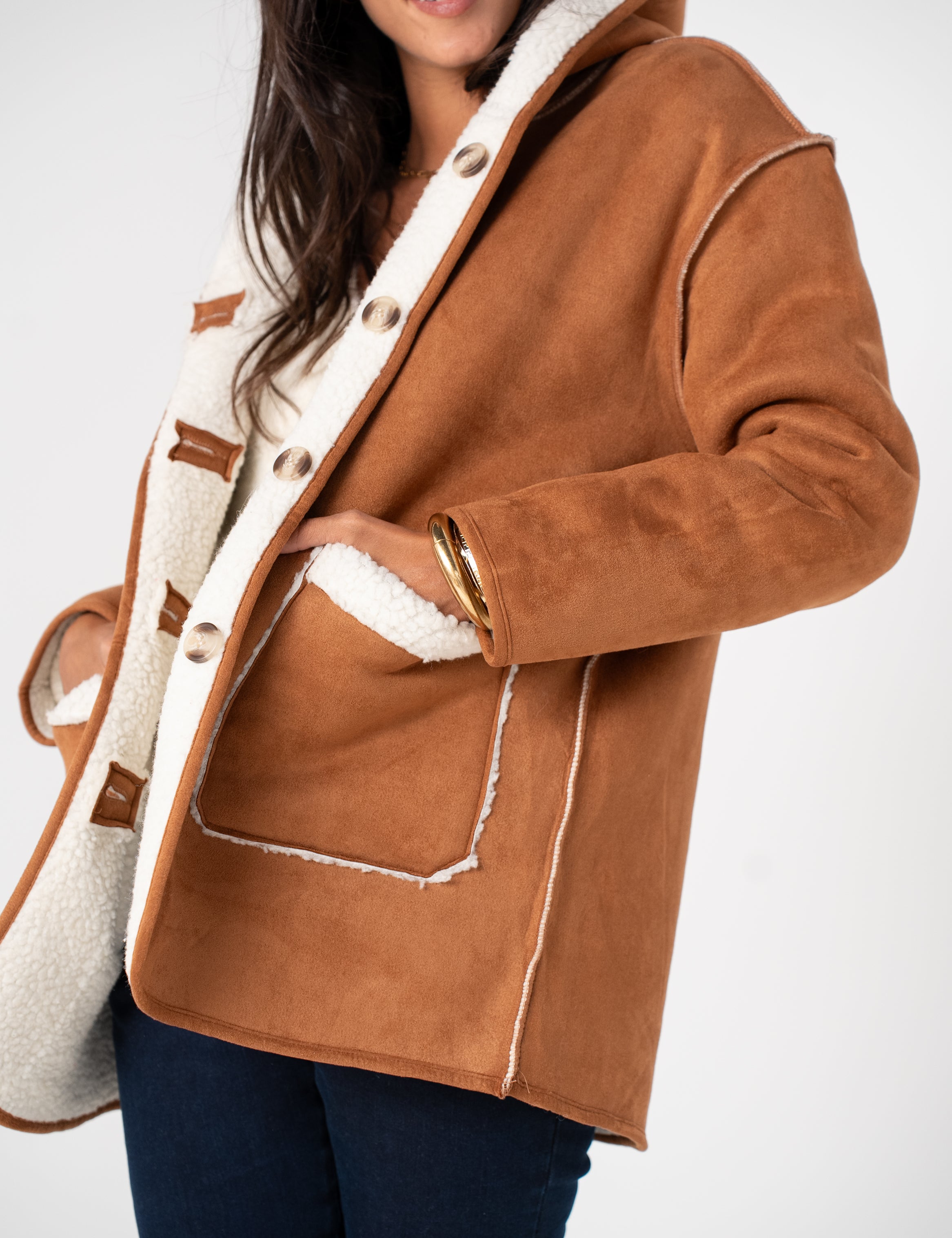 Manteau réversible Livio