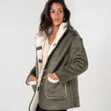 Manteau réversible Livio