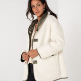 Manteau réversible Livio