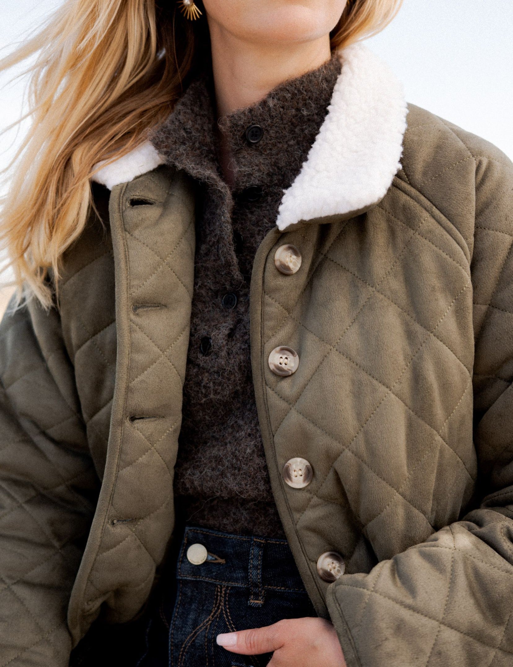 Manteau Matelassée Solene