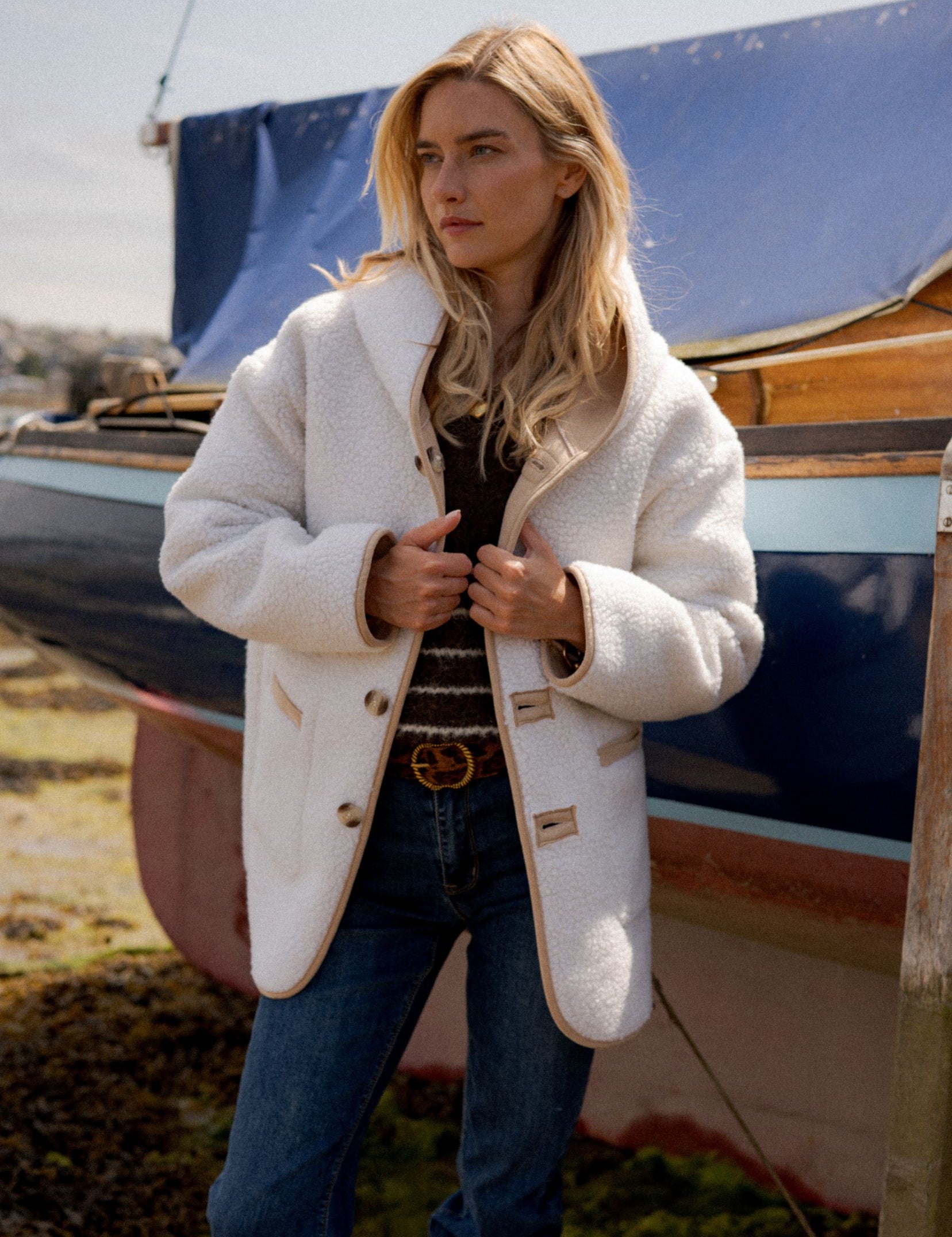 Manteau réversible Livio