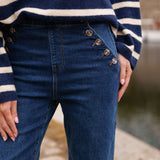 Jean Wide Leg Marina