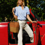Pantalon Lou Ecru