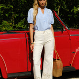 Pantalon Lou Ecru