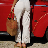 Pantalon Lou Ecru