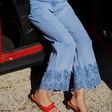 Pantalon Lou bleu