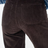 Pantalon Velours Anne Chocolat