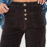 Pantalon Velours Anne Chocolat